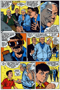 Fritz interviews Minute Man, Spy Smasher, and Bulletman.